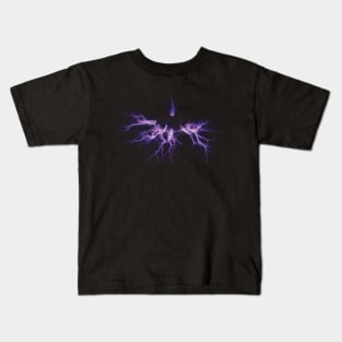 Tesla Coil Lightning Kids T-Shirt